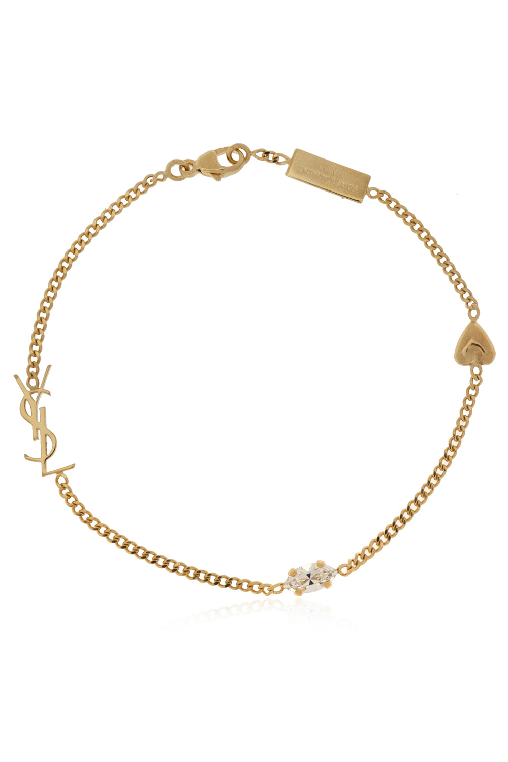 SAINT LAURENT PARIS｜JEWERLY (701950 Y1526 9137) Saint Laurent Brass bracelet | Women's Jewelery | Vitkac